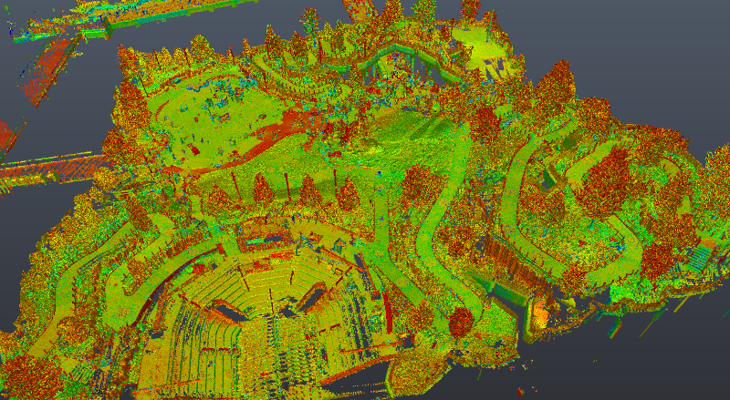 Surface Modeling For TruePoint Laser Scanning